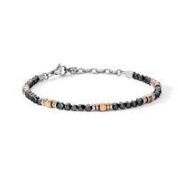 Bracciale Comete Uomo MINERAL in Acciaio Ematite UBR 1224 - UBR 1224